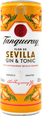 2,95 € Free Shipping | Soft Drinks & Mixers Tanqueray Flor de Sevilla Gin & Tonic United Kingdom Can 25 cl