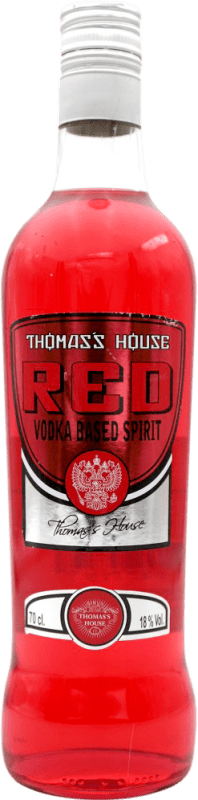 7,95 € Free Shipping | Vodka Thomas's House Red Edition Spain 70 cl