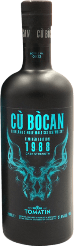 369,95 € Kostenloser Versand | Single Malt Whisky Tomatin Cù Bòcan Cask Strength — Fassstärke, Vintage, Limitierte Edition Großbritannien Flasche 70 cl