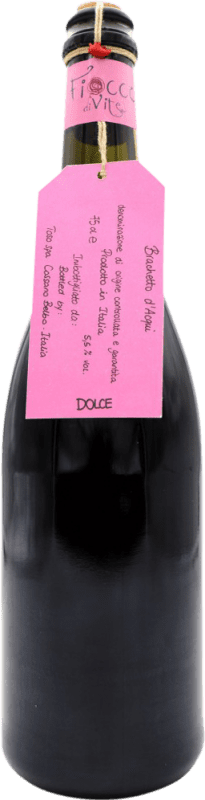 15,95 € 免费送货 | 甜葡萄酒 Toso Fiocco di Vite Rosé — 桃红葡萄酒 D.O.C.G. Moscato d'Asti 意大利 75 cl