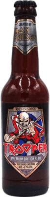 7,95 € Free Shipping | Beer Trooper Iron Maiden United Kingdom Third-Liter Bottle 33 cl