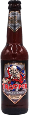 7,95 € Spedizione Gratuita | Birra Trooper Iron Maiden Regno Unito Bottiglia Terzo 33 cl