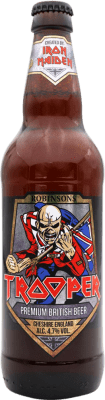 6,95 € 送料無料 | ビール Trooper Iron Maiden イギリス ミディアムボトル 50 cl