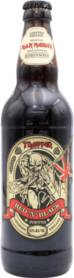 7,95 € Spedizione Gratuita | Birra Trooper Red N Black Regno Unito Bottiglia Medium 50 cl