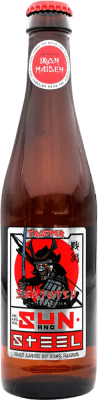 8,95 € 送料無料 | ビール Trooper Iron Maiden Sun and Steel イギリス 3分の1リットルのボトル 33 cl