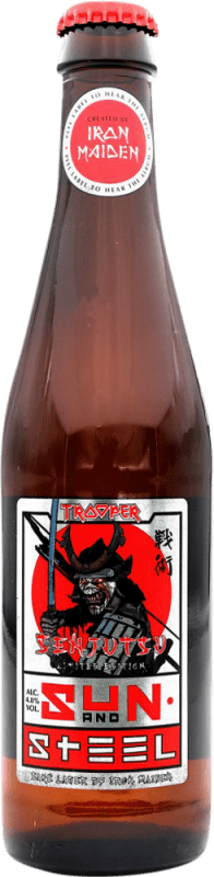 8,95 € Envoi gratuit | Bière Trooper Iron Maiden Sun and Steel Royaume-Uni Bouteille Tiers 33 cl