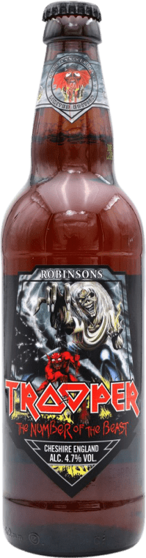 21,95 € Kostenloser Versand | Bier Trooper The Number of the Beast Großbritannien Medium-Flasche 50 cl