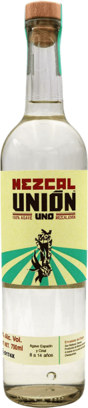 55,95 € Envío gratis | Mezcal Unión. Uno Joven México Botella 70 cl