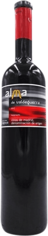 3,95 € Envio grátis | Vinho tinto Valdeguerra Alma Tinto D.O. Vinos de Madrid Madri Espanha Garrafa 75 cl