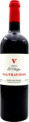 12,95 € Free Shipping | Red wine Valtravieso Finca El Obispo D.O. Ribera del Duero Spain Bottle 75 cl