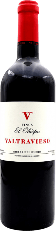 12,95 € Free Shipping | Red wine Valtravieso Finca El Obispo D.O. Ribera del Duero Spain Bottle 75 cl