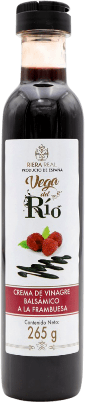 3,95 € Spedizione Gratuita | Aceto Vega del Río Crema Balsámica a la Frambuesa Spagna Piccola Bottiglia 20 cl