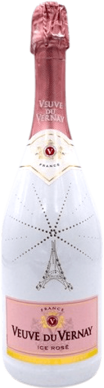 13,95 € Envío gratis | Espumoso rosado Veuve du Vernay Ice Rosé A.O.C. Champagne Francia Botella 75 cl