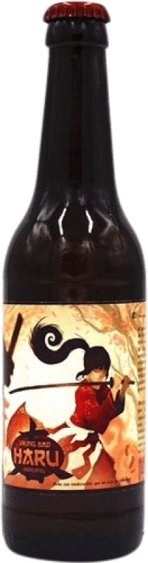 3,95 € Envio grátis | Licor de Ervas Viking Bad Haru Espanha Garrafinha Terço 33 cl Hidromiel — Hidromel