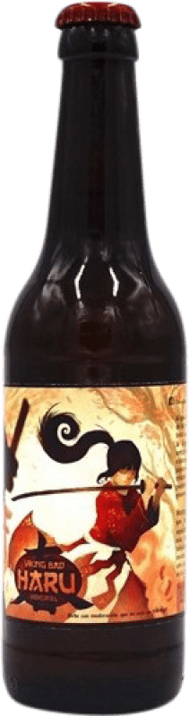 3,95 € Envio grátis | Licor de ervas Viking Bad Hidromiel Haru Espanha Garrafa Terço 33 cl