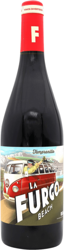 15,95 € Free Shipping | Red Wine Vinos Divertidos La Furgo Beach D.O.Ca. Rioja The Rioja Spain 75 cl