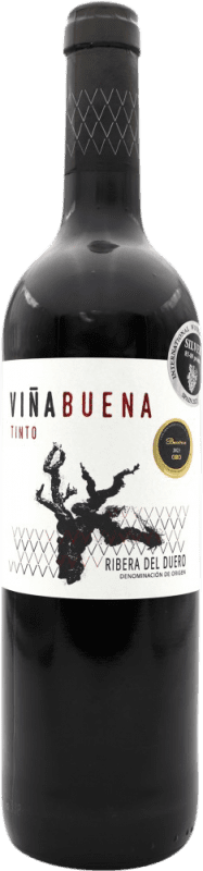 8,95 € Free Shipping | Red wine Viña Buena Young D.O. Ribera del Duero Spain Bottle 75 cl