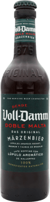 2,95 € Spedizione Gratuita | Birra Voll Damm Spagna Bottiglietta Terzo 33 cl