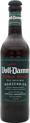 2,95 € Envío gratis | Cerveza Voll Damm España Botellín Tercio 33 cl