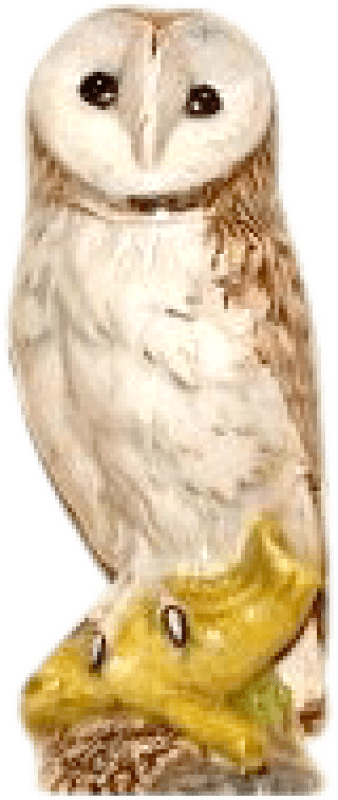 177,95 € Free Shipping | Blended Whisky Whyte & Mackay Owl United Kingdom Small Bottle 20 cl