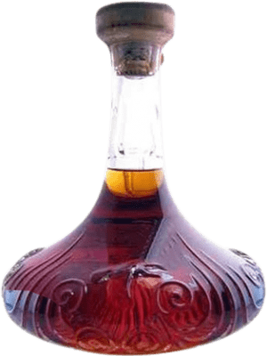 1 939,95 € Spedizione Gratuita | Whisky Bourbon Wild Turkey Crystal Decanter by Baccarat Esemplare da Collezione stati Uniti 8 Anni Bottiglia 1 L