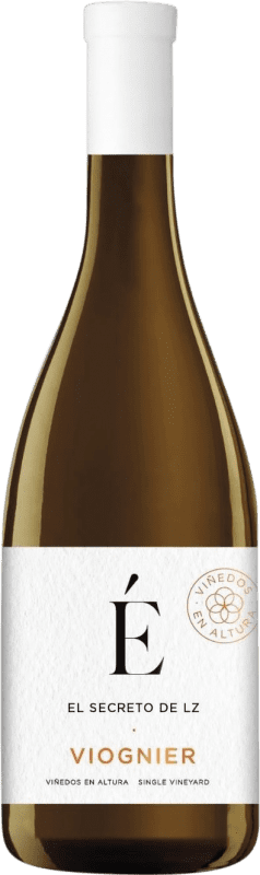 32,95 € Envío gratis | Vino blanco 1080 Vinos en Altura El Secreto D.O.P. Vino de Pago Finca Élez Castilla la Mancha España Viognier Botella 75 cl