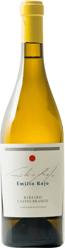 79,95 € Бесплатная доставка | Белое вино Pago de Carraovejas Emilio Rojo D.O. Ribeiro Галисия Испания Godello — Годельо, Loureiro — Лоурейру, Treixadura — Трейшадура, Lado — Ладо Бутылка 75 cl
