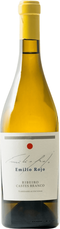 92,95 € 免费送货 | 白酒 Pago de Carraovejas Emilio Rojo D.O. Ribeiro 加利西亚 西班牙 Godello, Loureiro, Treixadura, Lado 瓶子 75 cl