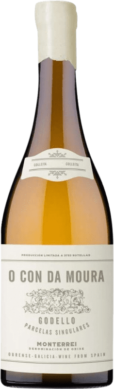 43,95 € Envío gratis | Vino Blanco Martín Códax O Con da Moura D.O. Montsant Galicia España Godello Botella 75 cl