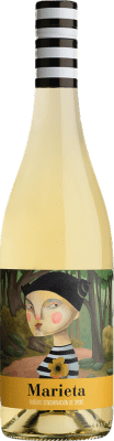 10,95 € Envio grátis | Vinho Branco Martín Códax Marieta D.O. Ribeiro Galiza Espanha Palomino Fino 75 cl