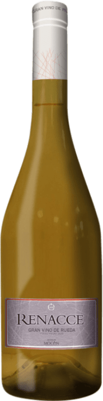 17,95 € 免费送货 | 白酒 Mocén Renacce D.O. Rueda 卡斯蒂利亚莱昂 西班牙 Chardonnay, Verdejo 瓶子 75 cl