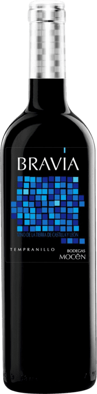 5,95 € Kostenloser Versand | Rotwein Mocén Bravia I.G.P. Vino de la Tierra de Castilla y León Kastilien und León Spanien Tempranillo Flasche 75 cl