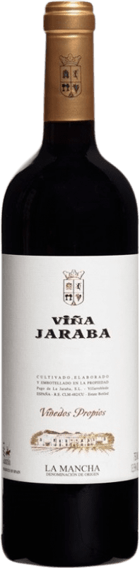 29,95 € Kostenloser Versand | Rotwein Pago de la Jaraba Viña Jaraba D.O. La Mancha Kastilien-La Mancha Spanien Tempranillo, Merlot, Cabernet Sauvignon Magnum-Flasche 1,5 L