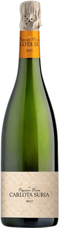 13,95 € Envoi gratuit | Vin Mousseux Blanc Pago de Tharsys Carlota Suria Brut D.O. Cava Communauté valencienne Espagne Macabeo — Macabeu Eco — Biologique Bouteille 75 cl