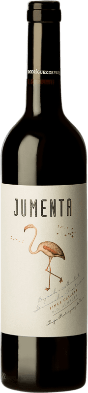 16,95 € Envío gratis | Vino tinto Pepe Rodríguez de Vera Jumenta D.O. Almansa Castilla la Mancha España Merlot, Syrah, Garnacha Tintorera Botella 75 cl