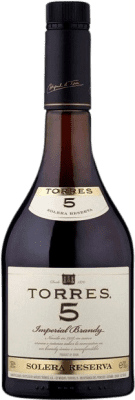 16,95 € Envio grátis | Brandy Conhaque Torres Catalunha Espanha 5 Anos Garrafa 70 cl