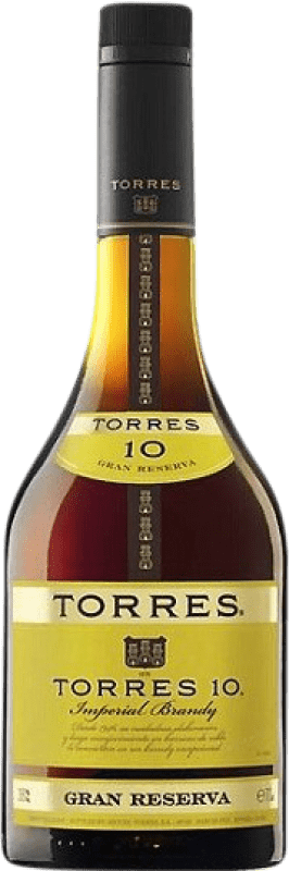 18,95 € Free Shipping | Brandy Torres Catalonia Spain 10 Years Bottle 70 cl