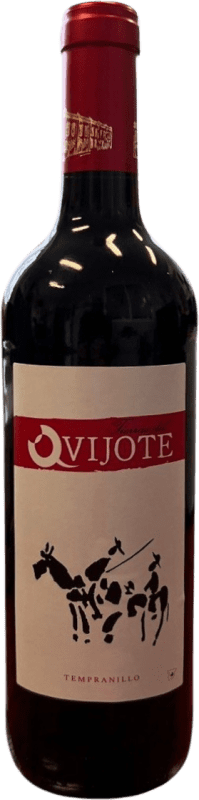 2,95 € Бесплатная доставка | Красное вино Vinícola de Castilla Tierras del Quijote Молодой I.G.P. Vino de la Tierra de Castilla Кастилья-Ла-Манча Испания Tempranillo бутылка 75 cl