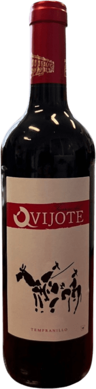 2,95 € Kostenloser Versand | Rotwein Vinícola de Castilla Tierras del Quijote Jung I.G.P. Vino de la Tierra de Castilla Kastilien-La Mancha Spanien Tempranillo 75 cl
