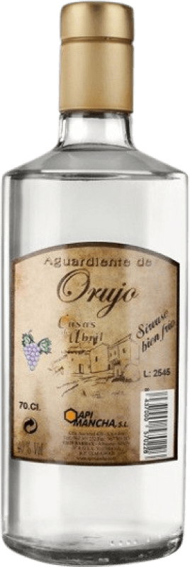 15,95 € Envoi gratuit | Eau-de-vie Orujo Casas de Abril Blanco — Blanc Castilla La Mancha Espagne Bouteille 70 cl