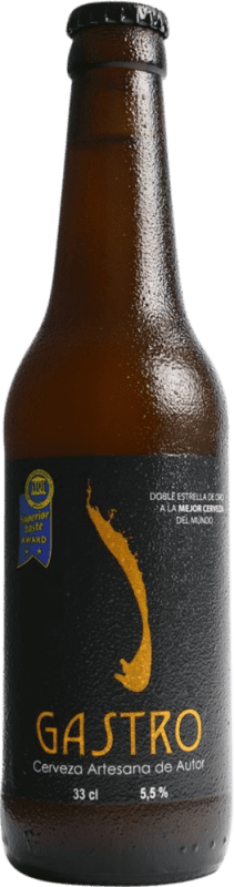 4,95 € Spedizione Gratuita | Birra Gastro Castilla-La Mancha Spagna Bottiglia Terzo 33 cl
