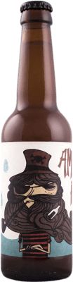 4,95 € 送料無料 | ビール Artesanas de Albacete American IPA カスティーリャ・ラ・マンチャ スペイン 3分の1リットルのボトル 33 cl