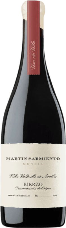 72,95 € Spedizione Gratuita | Vino rosso Cuatro Pasos Martín Sarmiento Villa Valtuille de Arriba D.O. Bierzo Castilla y León Spagna Mencía Bottiglia 75 cl