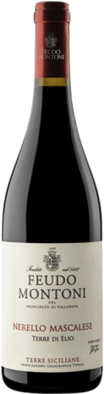 41,95 € 免费送货 | 红酒 Feudo Montoni Terre Elio I.G.T. Terre Siciliane 西西里岛 意大利 Nerello Mascalese 瓶子 75 cl