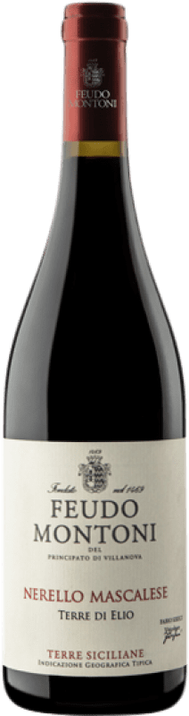 43,95 € Envoi gratuit | Vin Rouge Feudo Montoni Terre Elio I.G.T. Terre Siciliane Sicile Italie Nerello Bouteille 75 cl