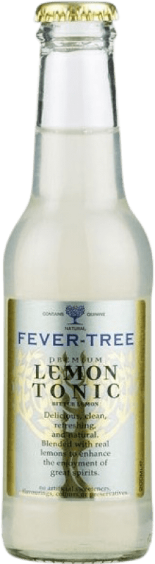 11,95 € Spedizione Gratuita | Bibite e Mixer Fever-Tree Tonic Lemon Regno Unito Bottiglia Terzo 33 cl Senza Alcol