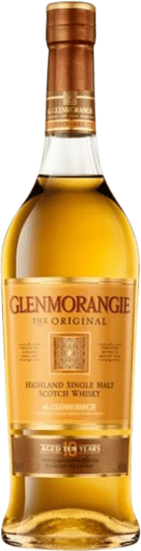 59,95 € Envio grátis | Whisky Single Malt Glenmorangie Reino Unido 10 Anos Garrafa 70 cl