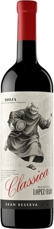 75,95 € Envoi gratuit | Vin Rouge Hacienda López de Haro Classique Grande Réserve D.O.Ca. Rioja La Rioja Espagne Tempranillo, Graciano Bouteille 75 cl
