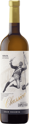 75,95 € 送料無料 | 白ワイン Hacienda López de Haro Classica Blanco グランド・リザーブ D.O.Ca. Rioja ラ・リオハ スペイン Viura ボトル 75 cl