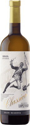 85,95 € Envío gratis | Vino Blanco Hacienda López de Haro Classico — Clásico Gran Reserva D.O.Ca. Rioja La Rioja España Viura 75 cl